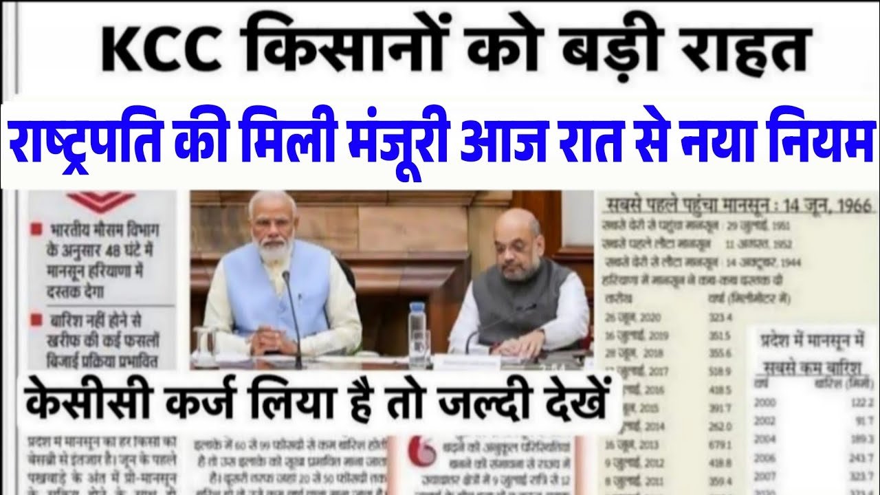 KCC Kisan Karj Mafi Yojana: किसानों के लिए बड़ी सौगात; 2 लाख तक का कर्ज होगा माफ नई लिस्ट में नाम चेक करें